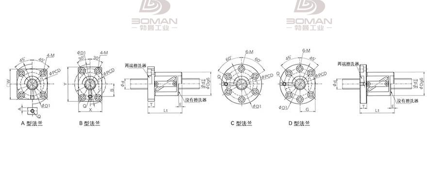 KURODA GR2525DS-AALR 黑田精工丝杆规格说明